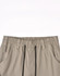 Pair of unisex cotton stretch drill work pants in a beige colour with an elasticised waistband and drawstring detail.