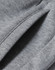 A close-up of grey unisex sweatpants featuring a soft, textured fabric and visible stitching details.