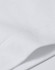 A close-up view of a white cotton t-shirt, showcasing its fabric texture and stitching details.