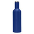 A drink bottle in a vibrant blue colour with a stainless steel lid and a sleek, modern design.