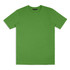 A vibrant green unisex t-shirt with a plain design and no visible branding.