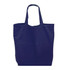 A navy blue tote bag with two handles, featuring a simple design and no visible logos.