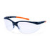 Safety Readers feature a navy frame with orange accents and clear lenses, designed for eye protection.
