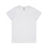 A grey t-shirt with a crew neck and short sleeves, featuring a logo on the tag.