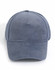 A grey jacquard texture 5 panel cap featuring a curved visor and a branded logo.