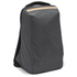 A grey computer backpack with a sleek design and a subtle logo on the front.