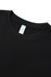 A black oversized T-shirt made from 230gsm 100% organic cotton, featuring a simple neckline and a label.