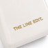 A cream cooler featuring a simple, sleek design with a gold logo.