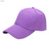A purple six-panel heavy acrylic cap featuring a curved brim and a branding logo.