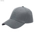 A dark grey heavy acrylic cap with a six-panel design and a curved brim, featuring a logo.