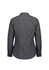 A women's long sleeve shirt in black and white check pattern, featuring a fitted design and a collar.