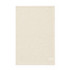 A medium cotton tea towel in a light cream colour with a simple border and a logo at the bottom.