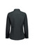 A women's long sleeve shirt in dark grey, featuring a fitted design and buttoned cuffs. Includes a logo on the garment.