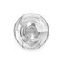A set of clear stemless wine glasses, showcasing their smooth, modern design from a top-down perspective.