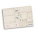 A wooden model kit for a small truck featuring laser-cut pieces in natural wood colour. Includes details for assembly.