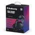 A black box containing Skullcandy Riff 2 Wireless Headphones, featuring branding and a handle for easy carrying.