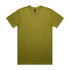 A plain olive green Classic Tee, featuring a crew neck and short sleeves, with a logo on the collar.