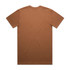 A brown Classic Tee t-shirt displayed flat, featuring short sleeves and a plain back design.