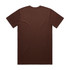 A brown Classic Tee with short sleeves and no visible logos or branding, displayed from the back.