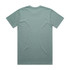 A green classic tee with a plain back design. The shirt has a relaxed fit and soft fabric.