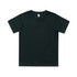 A dark green kids' classic tee with a crew neck and short sleeves, featuring a simple design.