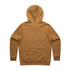 A hooded jumper in a rich tan colour with a simple design and no visible logos or branding.