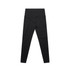 Black active leggings with a high waistband and a logo detail at the back.