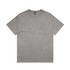 A grey Stone Wash Heavy Tee featuring a relaxed fit and a branding label on the neck area.