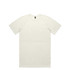 A white T-shirt with short sleeves featuring a logo. The shirt has a relaxed fit and is made from a lightweight fabric.