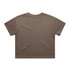 A brown t-shirt with a simple design and a crew neckline, featuring short sleeves and a relaxed fit.