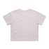 A light grey T-shirt with a crew neck and short sleeves, featuring a plain back design and no logos.