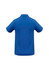 A blue Crew Mens Polo shirt featuring a classic design and collar, with a logo displayed.