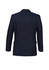 A navy blue men's blazer featuring a classic two-button design and a tailored fit. Includes a logo.