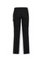Black men's cargo pants with a straight leg and side pockets, featuring a logo on the waistband.