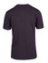 A black unisex modern fit tee featuring a round neckline and short sleeves. The back is plain with no visible design.