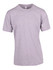 A grey men's/unisex modern fit t-shirt with short sleeves and a logo on the label.