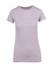 A grey women's modern fit T-shirt with short sleeves and a crew neckline. The shirt features a small logo.