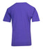 A purple kid's regular T-shirt featuring short sleeves and a rear view, with a brand logo present.