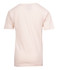 A light beige kid's regular T-shirt with a simple design, featuring short sleeves and a round neckline.