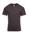 A dark grey kid's regular T-shirt with short sleeves and a classic round neckline. It features a label inside.