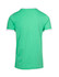 A green unisex ringer T-shirt featuring white collar and sleeve trim, with no visible branding.