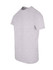 A light grey men's slim fit T-shirt with a round neckline and short sleeves, featuring a logo.