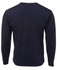 A navy long-sleeve T-shirt with a classic crew neckline and a plain back. Suitable for casual wear.