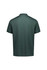 A green short sleeve polo shirt with a collar and no visible logos or branding.