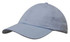 A light blue washed chino twill cap with a curved brim and a logo on the front.
