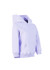 A purple baby fleece hoodie featuring a front pocket and a hood, designed for comfort and warmth.