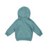 A teal hoodie with a kangaroo zip pocket and a hood, featuring a simple design and no visible logos.