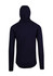 A navy hoodie made from soft cotton and bonded polar fleece, featuring a built-in hood and long sleeves.