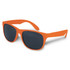 Malibu Basic Sunglasses in vibrant orange with dark lenses.