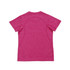 A pink Kid's Challenger 100% polyester T-shirt with a plain back and subtle textured design.